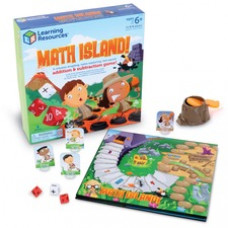 Learning Resources Math Island! Addition & Subtraction Game - Educational4 Players - 1 Each