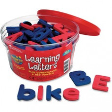 Learning Resources Magnetic Learning Letters - Theme/Subject: Learning - Skill Learning: Alphabet, Letter Sound, Word Building, Sorting, Reading, Phonic, Spelling, Consonant - 104 Pieces