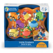 Learning Resources Little Cruisers Build & Spin - Theme/Subject: Learning - Skill Learning: Visual, Tactile Stimulation, Counting, Sorting, Matching, Problem Solving, Cause & Effect, Sequential Thinking, Spatial Relation, Fine Motor, Eye-hand Coordin