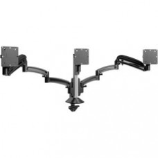 Chief Kontour K1C330B Mounting Arm for Monitor, All-in-One Computer - Black - TAA Compliant - 3 Display(s) Supported - 24