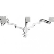 Chief Kontour K1C330W Desk Mount for Monitor, All-in-One Computer - White - TAA Compliant - 3 Display(s) Supported - 24