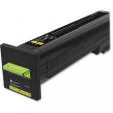 Lexmark Unison Original Toner Cartridge - Laser - Standard Yield - 8000 Pages - Yellow - 1 Each