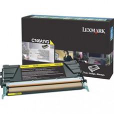 Lexmark Toner Cartridge - Laser - Standard Yield - 7000 Pages - Yellow - 1 Each