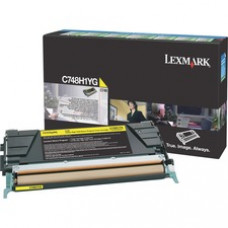 Lexmark Toner Cartridge - Laser - High Yield - 10000 Pages - Yellow - 1 Each