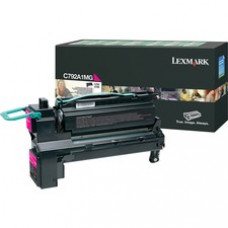 Lexmark C792A1MG Toner Cartridge - Laser - 6000 Pages - Magenta - 1 Each