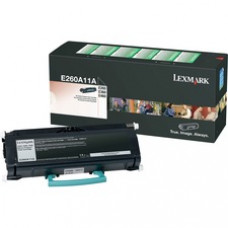 Lexmark E260A11A Original Toner Cartridge - Laser - 3500 Pages - Black - 1 Each