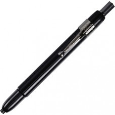 Listo Marking Pencils - Refillable - Black Lead - Black Barrel - 12 / Dozen