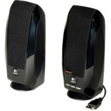 Logitech S-150 2.0 Speaker System - 1.20 W RMS - Black - 90 Hz to 20 kHz - USB