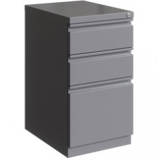 Lorell 3-drawer Box/Box/File Mobile Pedestal File - 15