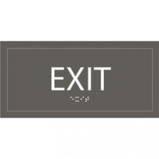 Lorell Exit Sign - 1 Each - 4