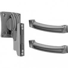Lorell Mounting Adapter Kit for Monitor - Gray - 3 Display(s) Supported - 27