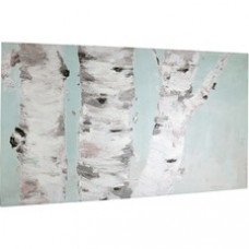 Lorell Birch Tree Frameless Canvas Art - 60