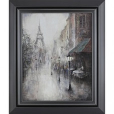 Lorell Paris Walk Framed Canvas Art - 21.75