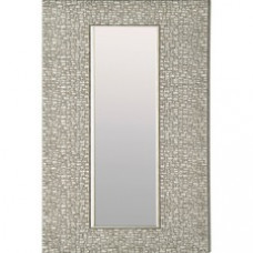 Lorell Mosaic Silver Framed Accent Mirror - 1.15