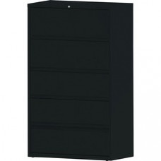 Lorell Receding Lateral File with Roll Out Shelves - 42