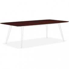 Lorell Mahogany Rectangular Conference Tabletop - Rectangle Top - 96
