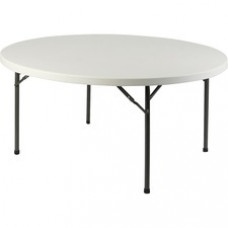 Lorell Banquet Folding Table - Round Top x 60