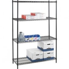 Lorell Industrial Adjustable Wire Shelving Starter Unit - 36