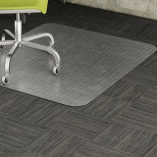 Lorell Low Pile Rectangular Chairmat - Carpeted Floor - 60