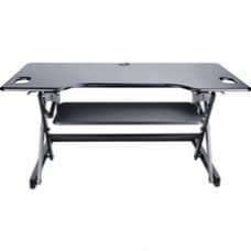 Lorell XL Adjustable Desk/Monitor Riser - 45 lb Load Capacity - 20