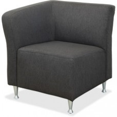 Lorell Lounger Chair - Four-legged Base - Brown - 29