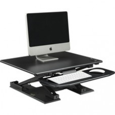 Lorell Sit-to-Stand Electric Desk Riser - Up to 33