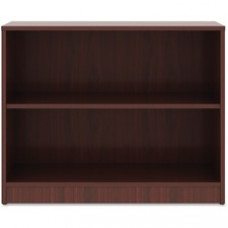 Lorell Mahogany Laminate Bookcase - 29.5