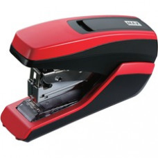 MAX HD-55FL Half-strip Stapler - 35 of 80g/m² Paper Sheets Capacity - 100 Staple Capacity - Half Strip - 24/6mm, 26/6mm Staple Size - Red, Black