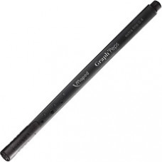 Helix Graph' Peps Fineliner Felt Tip Pens - Extra Fine Pen Point - 0.4 mm Pen Point Size - Black - 12 / Pack