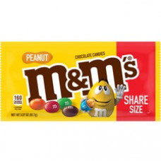 M&M's Peanut Chocolate Candies - Peanut, Chocolate - 24 / Box