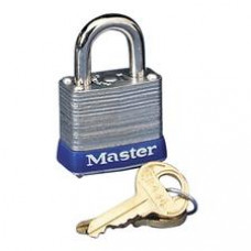 Master Lock High Security Padlock - Keyed Different - 0.18" Shackle Diameter - Cut Resistant, Rust Resistant - Steel Body, Steel Shackle - Silver - 1 Each