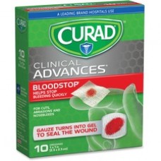 Curad Blood Stop Gauze Packets - 1
