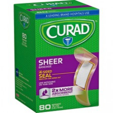 Curad Sheer Bandage Strips - 0.75
