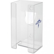 Medline Plexiglass Glove Box Holder - Horizontal, Vertical - Plexiglass - 1 Each - Clear