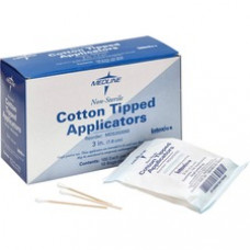 Medline Nonsterile Cotton-Tip Applicators - 1000/Box - White