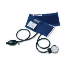 Medline Handheld Aneroid Sphygmomanometers - For Blood Pressure - Latex-free, Lightweight - Blue - Child - Polyvinyl Chloride (PVC)