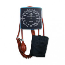 Medline Wall-mount Aneroid Sphygmomanometer - For Blood Pressure - Blue