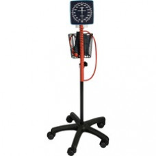 Medline Mobile Aneroid Sphygmomanometer - For Blood Pressure - Black