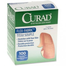 Medline Comfort Cloth Adhesive Fabric Bandages - 1