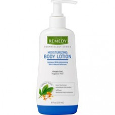 Remedy Moisturizing Body Lotion - Lotion - 8 fl oz - Applicable on Body - Rough Skin - Moisturising, Fragrance-free, Hypoallergenic, pH Balanced, Paraben-free, Aloe-free, Phthalates-free, Sulfate-free - 1 Each