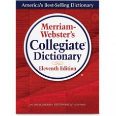 Merriam-Webster 11th Edition Collegiate Dictionary Printed/Electronic Book - Hardcover, CD-ROM - English