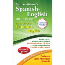 Merriam-Webster Spanish-English Dictionary Printed Book - Softcover - Spanish, English