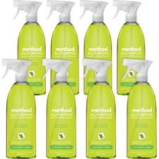 Method Lime All-purpose Surface Cleaner - Spray - 0.22 gal (28 fl oz) - Lime Scent - 8 / Carton - Lime