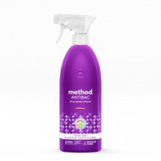 Method Antibac All-purpose Cleaner - Spray - 28 fl oz (0.9 quart) - Wildflower, Fresh Scent - 1 Each - Purple