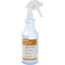 Midlab Banner Bio-Enzymatic Cleaner - Ready-To-Use Liquid - 32 fl oz (1 quart) - Fresh Scent - 12 / Carton - White