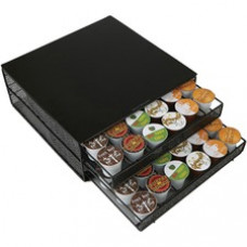 Mind Reader 72-pod Coffee Storage - 72 x Coffee Pod - 2 Drawer(s) - 5.1