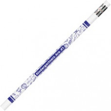 Moon Products Kindergartners Are No.1 Pencil - #2 Lead - White Wood Barrel - 12 / Dozen