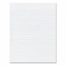 SKILCRAFT Writing Pad - 100 Sheets - Glue - 0.31