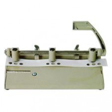 SKILCRAFT Adjustable Heavy-duty 3-Hole Punch - 3 Punch Head(s) - 28 Sheet Capacity - 13/32