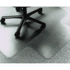 SKILCRAFT Vinyl Chairmat - Carpeted Floor - 60